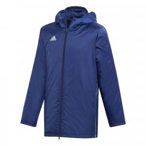 Kurtka dla dzieci adidas Core 18 Stadium Junior granatowa DW9198