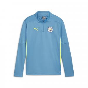 Młodzieżowa bluza treningowa Manchester City F.C. z zamkiem 1/4 PUMA