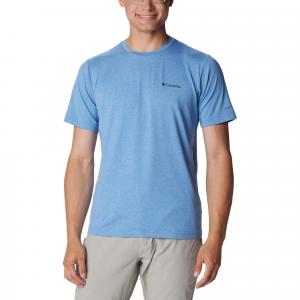 Koszulka sportowa męska Columbia Tech Trail Crew Neck II z krótkim rękawem