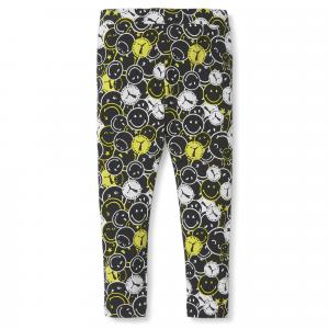 Legginsy dla dzieci Puma x Smiley World AOP