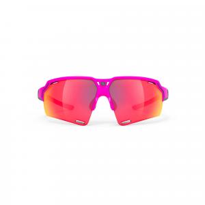 Okulary Rudy Project DELTABEAT PINK FLUO/BLACK MATTE - MULTILASER RED