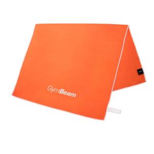 Szybkoschnący ręcznik sportowy Orange/White GymBeam