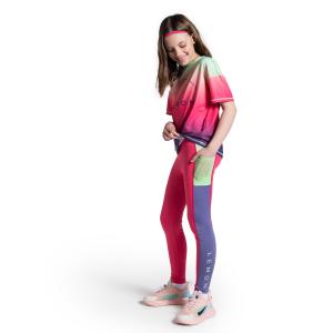 Legginsy do gimanstyki dla dzieci Lemon Explore WL5 z kieszenią
