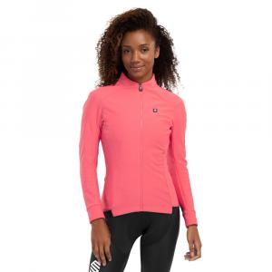 Kurtka rowerowa softshell damska J1 Breakaway Neon