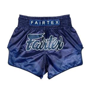 Spodenki Muay Thai Fairtex Blue Ocean BS1930 Niebieskie M