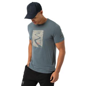 Koszulka męska z merino Super.Natural Men's Bike Tour Tee z krótkim rękawem