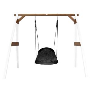 AXI Roxy Drewniana, Hustawka ptasie gniazdo, biala z drewna FSC, 100 cm