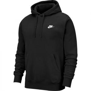 Bluza męska Nike NSW Club Hoodie czarna BV2654 010