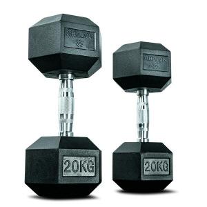 Hantle Hexa 20 kg z gumowym uchwytem