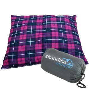 Poduszka turystyczna, kempingowa Dundee Sleepyhead, flanelowa poszewka