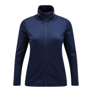 Bluza Peak Performance damska Rider Tech Zip Jacket granatowa