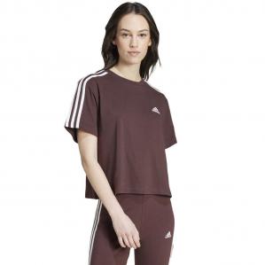 Koszulka damska adidas Essentials 3-Stripes Single Jersey Crop Top