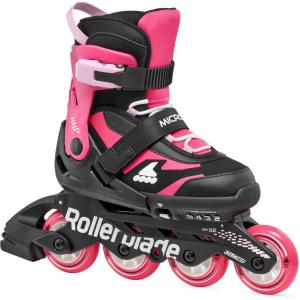 Rolki Rollerblade Microblade Black Pink Rekreacja Dla dzieci