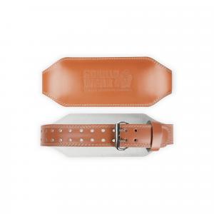 Pas do podnoszenia ciężarów Gorilla Wear 6 Inch Padded Leather Lifting Belt