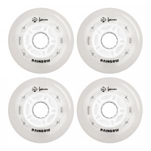 4 kółka do rolek fitness Luminous LED 84mm/85a świecące