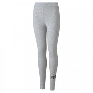 Legginsy dla dzieci Puma ESS Logo Leggings jasnoszare