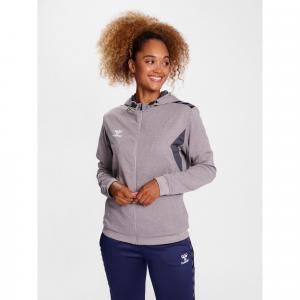 Bluza damska sportowa Hummel Authentic Poly Zip Hoodie Woman