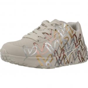 Tenisówki Skechers Model Uno Lite - Metallic Kolor Beżowy