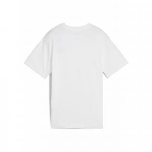 Młodzieżowa luźna koszulka ESS z małym logo No. 1 PUMA White