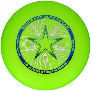 Frisbee Discraft UltraStar Green 175 gr DCUSSG Green 27,5 cm