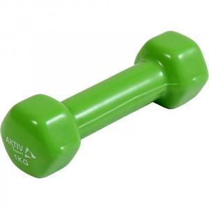 Hantla winylowa Aktivsport 1 kg zielona