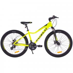 Rower górski Fuzlu OXYGEN 26” Limonkowo-czarny połysk