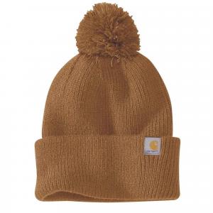 Czapka zimowa z pomponem Carhartt Knit Pom-Pom Cuffed Beanie