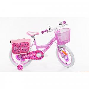 SCH Pink Love 16” rower dziewczęcy z akcesoriami