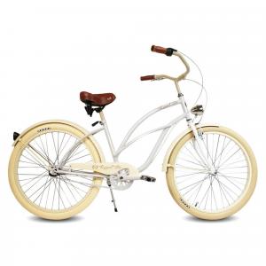 Rower Beach Cruiser Miejski Damski 18,5\