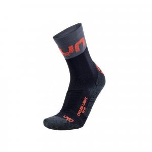 Skarpety do rolek UYN Light Mens Socks Black Grey Hibiskus 2021