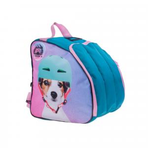 Pokrowiec na buty narciarskie dla dzieci Snowsport Boot Bag Dogs