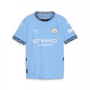 Młodzieżowa koszulka domowa Manchester City 24/25 PUMA Team Light Blue Marine