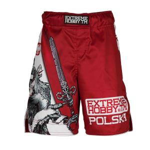 Spodenki do Grapplingu MMA BJJ K1 dziecięce EXTREME HOBBY POLISH EAGLE