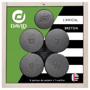 Zestaw 12 krążków + 1 główny krążek L'Amical Breton