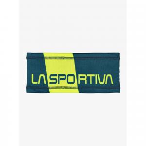 Opaska sportowa na głowę La Sportiva Diagonal Headband - storm blue/lime punch