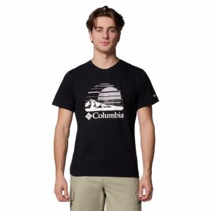 T-shirt bawełniany męski Columbia Path Lake Graphic Tee II z krótkim rękawem