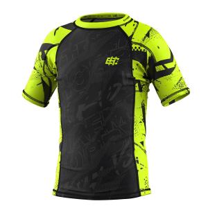 Rashguard dla dzieci do MMA z krótkim rękawem EXTREME HOBBY NEO