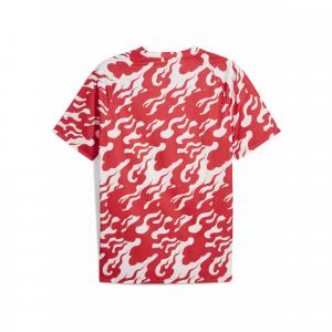 Męska koszulka przedmeczowa AC Milan PUMA White For All Time Red