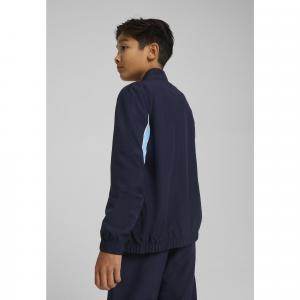 Młodzieżowa kurtka Manchester City ftblARCHIVE PUMA Navy Team Light Blue