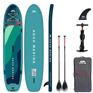 Deska SUP rekreacyjna unisex Aqua Marina Supertrip 12’6 zestaw z 2 wiosłami SUP