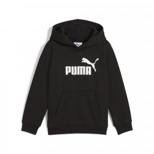 Dziecięca polarowa bluza z kapturem ESS z logo No. 1 PUMA Black