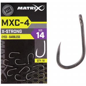 Haczyki Bezzadziorowe Matrix Eyed Mxc-4 Barbless R. 16