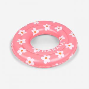 Kółko pompowane basenowe dla dzieci Nabaiji Kwiaty 51 cm