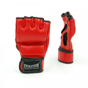 Rękawice sparingowe MMA Evolution Professional Equipment Red