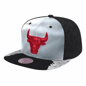 Czapka z daszkiem Mitchell & Ness NBA 5 Snapback Chicago Bulls -CBUYYPPPGYBK