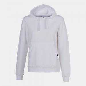 Bluza sportowa damska Joma Montana biała z kapturem