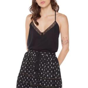 Bluzka sportowa damska SuperDry Studios Lace Mix Cami Top