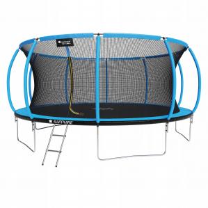 Trampolina Sapphire ST-1515W 15FT 465 cm z siatką wewnętrzną + drabinka
