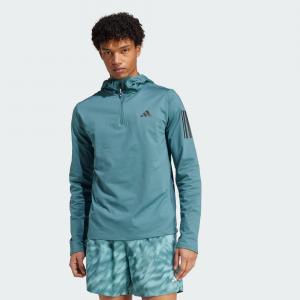 Bluza z kapturem Own The Run Winterized Hooded Half-Zip