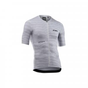 Koszulka rowerowa szosa gravel NORTHWAVE Blade Jersey szary
